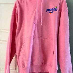 Port and Company Pink Peelz Logo Hoodie